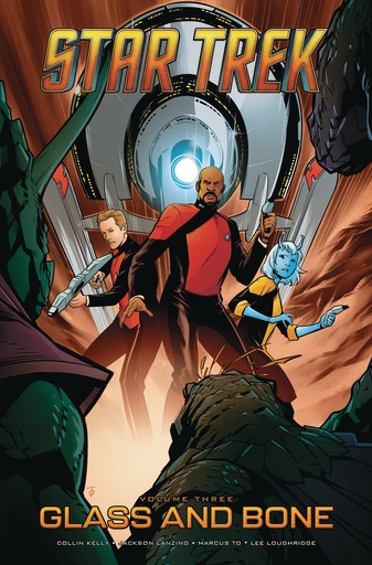 STAR TREK 3 GLASS AND BONE