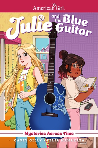 JULIE AND THE BLUE GUITAR AMERICAN GIRL MYSTERIES ACROSS TIM