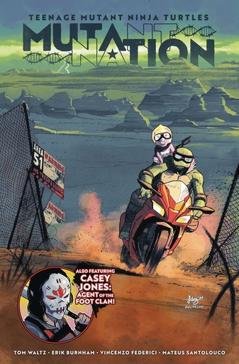 TEENAGE MUTANT NINJA TURTLES MUTANT NATION VOL 1