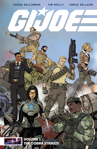 GI JOE 01 THE COBRA STRIKES TOM REILLY CVR