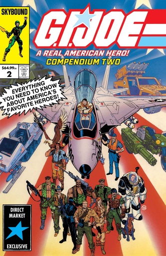 GI JOE A REAL AMERICAN HERO COMPENDIUM 02 DM EXCL GOLDEN CVR