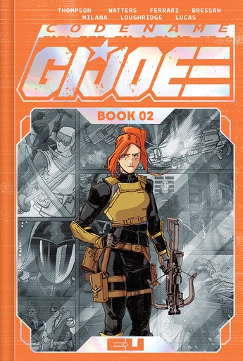 CODENAME GI JOE DELUXE HC 02 MARCO FERRARI SPOT FOIL CVR