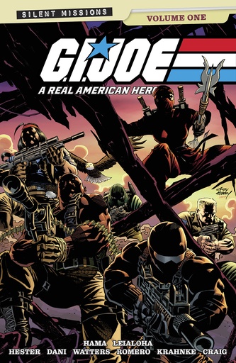 GI JOE A REAL AMERICAN HERO SILENT MISS KUBERT MARTIN