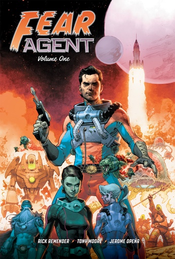 FEAR AGENT 20TH ANNIVERSARY DELUXE EDITION HC 01 CVR B OPENA