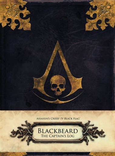 ASSASINS CREED IV BLACK FLAG BLACKBEARD CAPT LOG HC