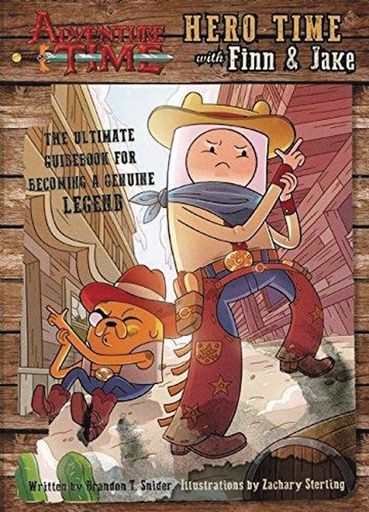 ADVENTURE TIME HERO TIME W FINN & JAKE ULT GUIDEBOOK