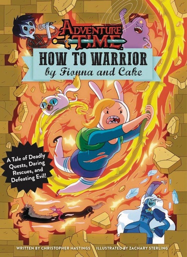 ADVENTURE TIME HOW TO WARRIOR HC