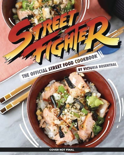 STREET FIGHTER OFF STREET FOOD COOKBOOK HC
