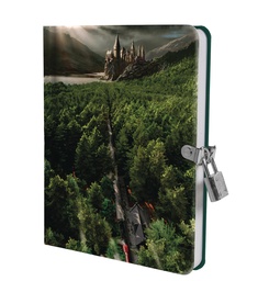 HARRY POTTER HOGWARTS EXPRESS LOCK & KEY DIARY