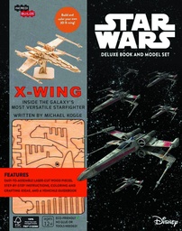 INCREDIBUILDS X-WING DLX MODEL W BOOK