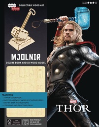 INCREDIBUILDS MARVEL THOR DLX MODEL W BOOK
