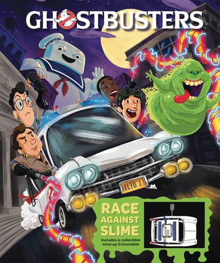 GHOSTBUSTERS ECTOMOBILE RACE AGAINST SLIMER HC