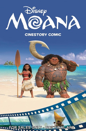 DISNEY MOANA CINESTORY COMIC