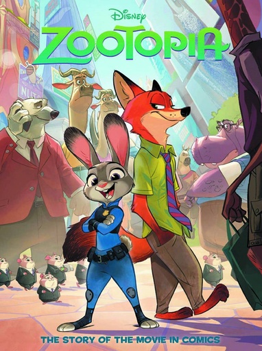 DISNEY ZOOTOPIA MOVIE COMIC