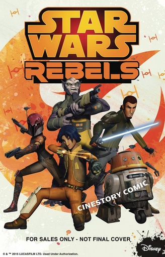 STAR WARS REBELS CINESTORY COMIC 01