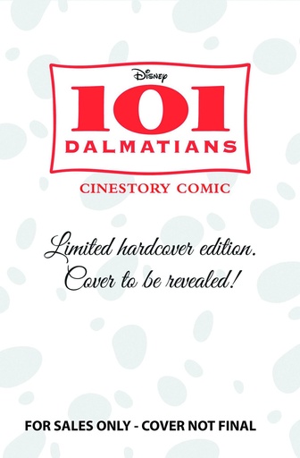 DISNEY 101 DALMATIANS CINESTORY COLLECTORS ED HC