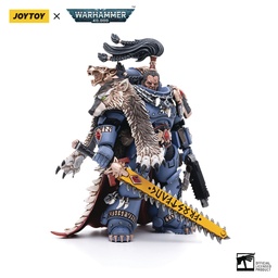 JOYTOY WH 40K SPACE WOLVES RAGNAR BLACKMANE 1/18 AF